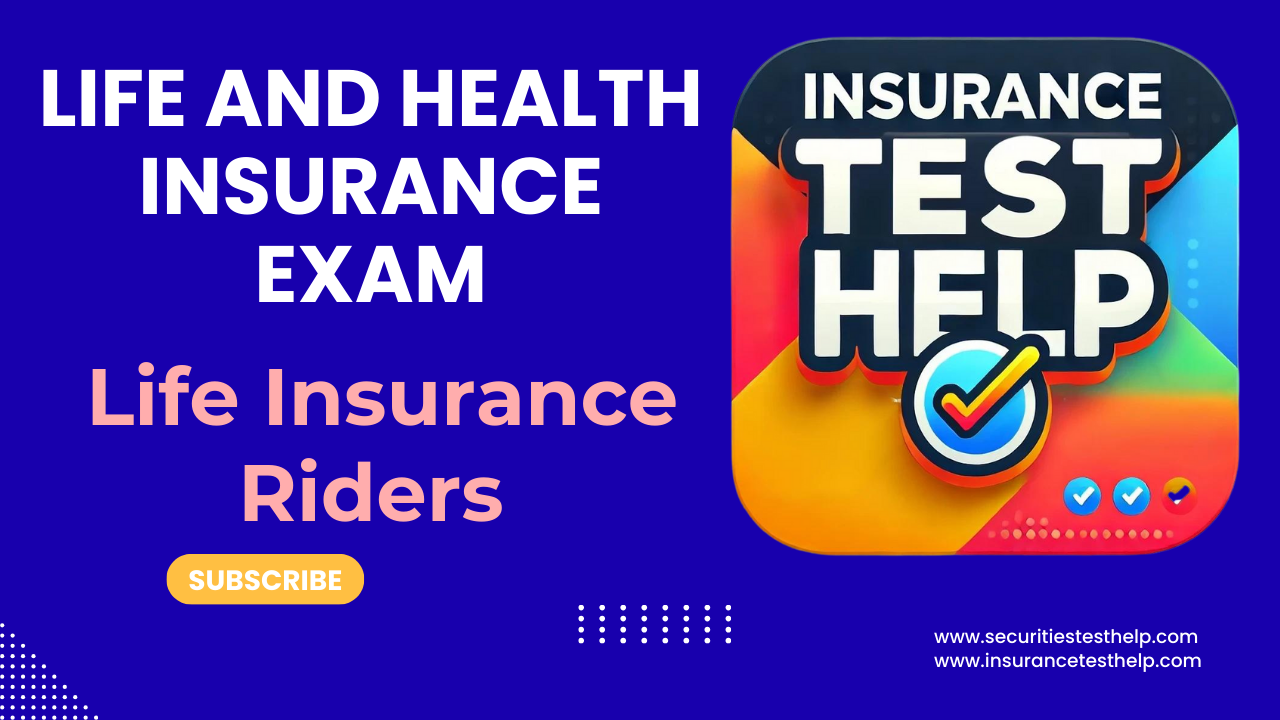 Life Insurance Riders Explained